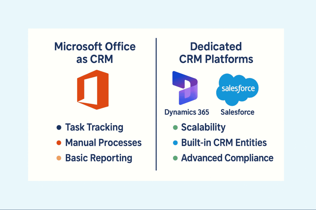 Microsoft Office 365 CRM Workflow Diagram