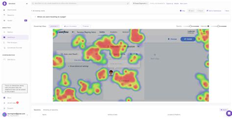 Session replay tools visually surface where users click, hesitate, and drop off.