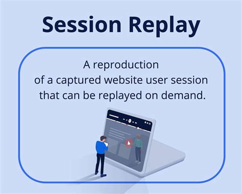Session replay analytics interface