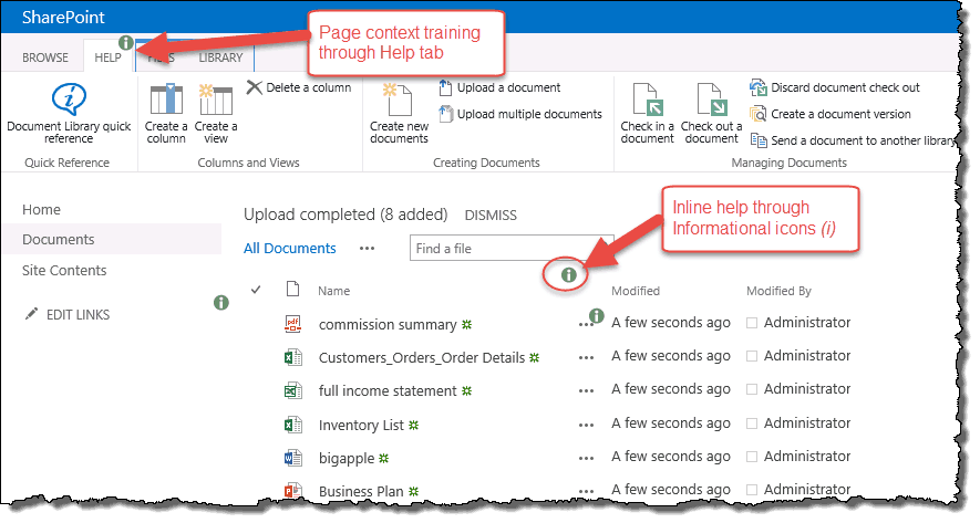 Visualsp Sharepoint End User Help System Visualsp In - 